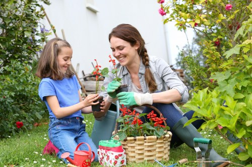 Seasonal planting and borders in Noak Hill landscaping
